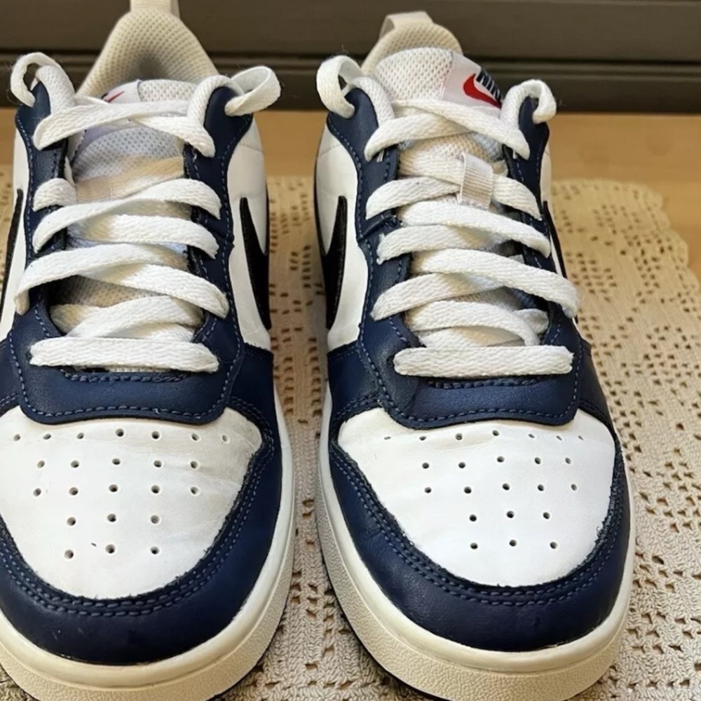Nike Court Borough 2 Low USA - DO7446-101 Size 6Y - Picture 3 of 6